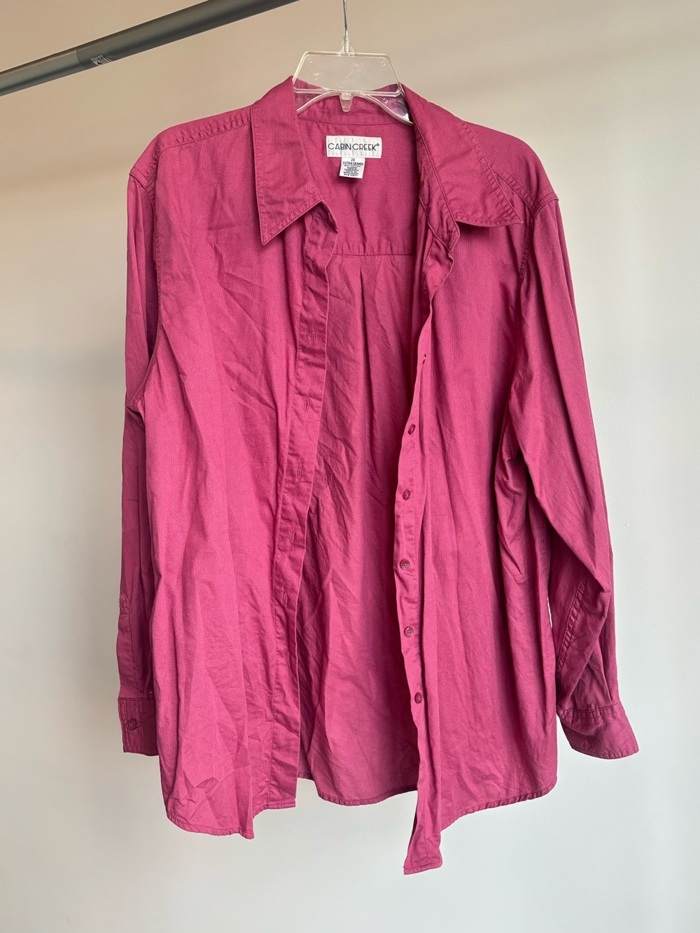 Pink Cabin Creek Button Down Shirt